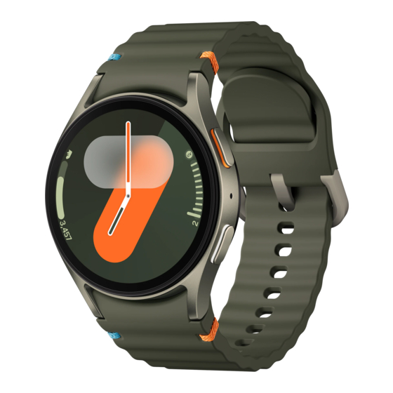 Samsung WATCH7 44MM KAKI 4G Guide Utilisateur