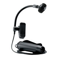 Shure PGA98H-XLR Mode D'emploi