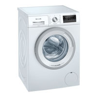 Siemens WM14N297FG Notice D'utilisation Et D'installation