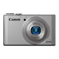 Canon Powershot S110 Guide D'utilisation