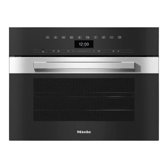 Miele DGC 7440 Mode D'emploi Et Instructions De Montage