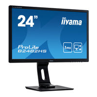 Iiyama ProLite B2482HS Mode D'emploi