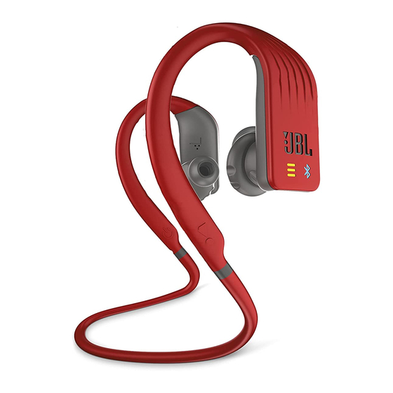 Harman JBL ENDURANCE DIVE Guide De Démarrage Rapide