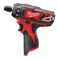 Milwaukee 2406-20 Manuel De L'utilisateur