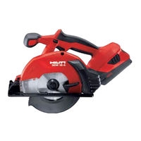 Hilti SCM 18-A Mode D'emploi