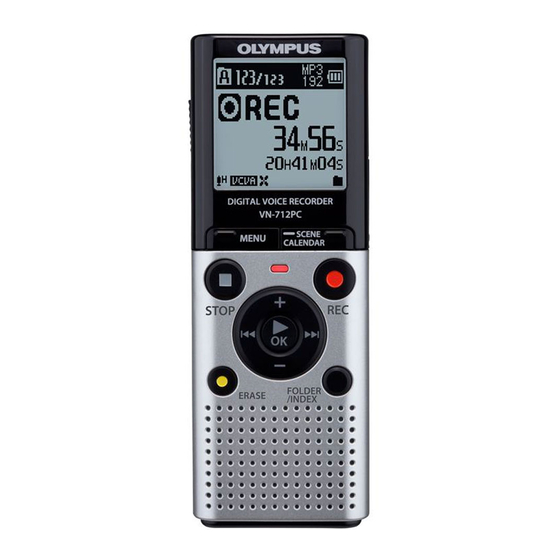 Olympus VN-713PC Mode D'emploi