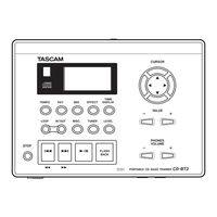 Tascam CD-BT2 Mode D'emploi