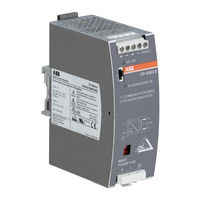 ABB CP-ASI/4.0 DC/DC Instructions De Montage Et De Mise En Service
