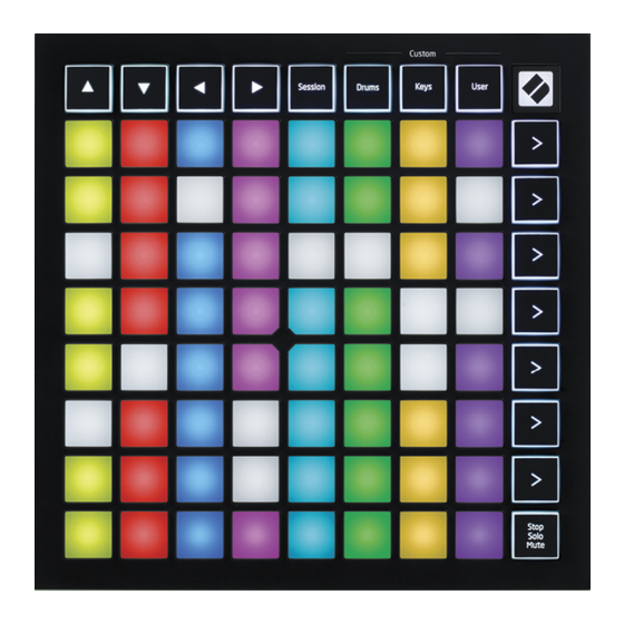 Novation LAUNCHPAD MINI Mode D'emploi