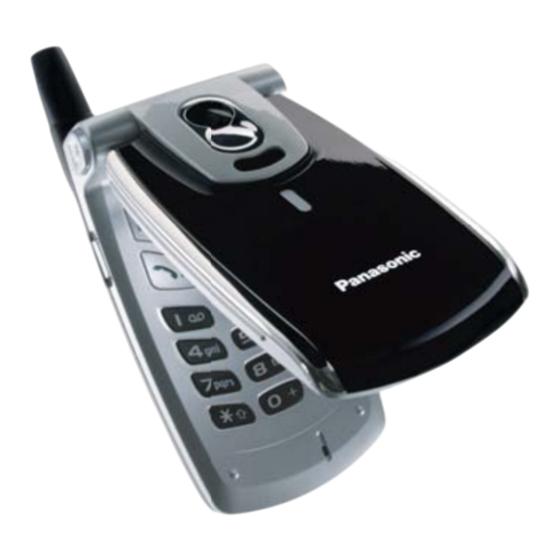 Panasonic EB-X400 Mode D'emploi