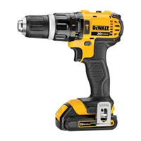 DeWalt DCD780 Guide D'utilisation