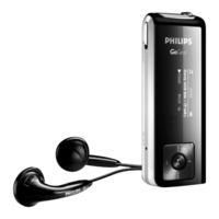 Philips GoGear SA1355 Guide D'utilisateur