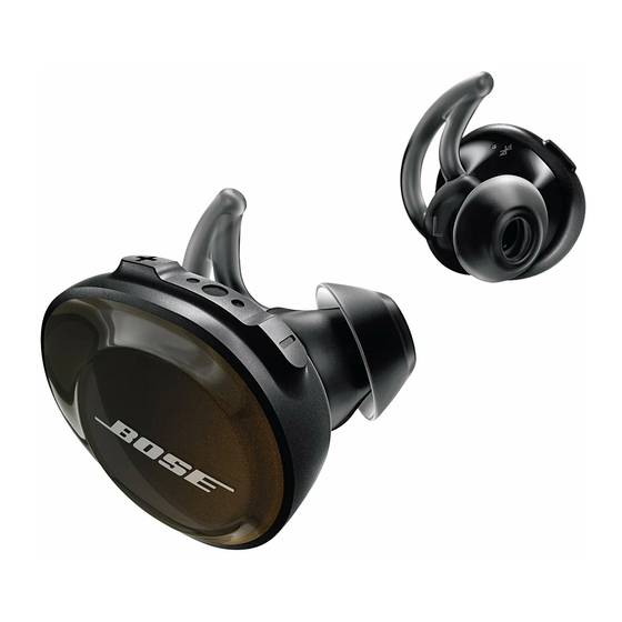 Bose SoundSport Free Wrls HDPH Mode D'emploi