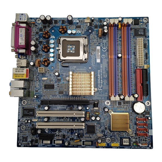 Gigabyte GA-8I915G-MF Manuel Utilisateur