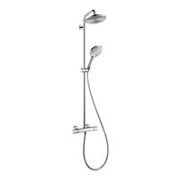 Hansgrohe Raindance S Showerpipe 240 1jet EcoSmart 27116000 Mode D'emploi / Instructions De Montage