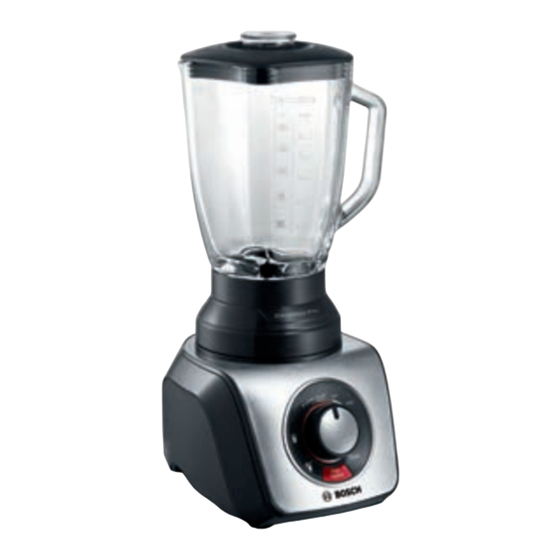 Bosch MMB66G0MDE Mode D'emploi