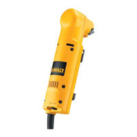 DeWalt DW161 Guide D'utilisation