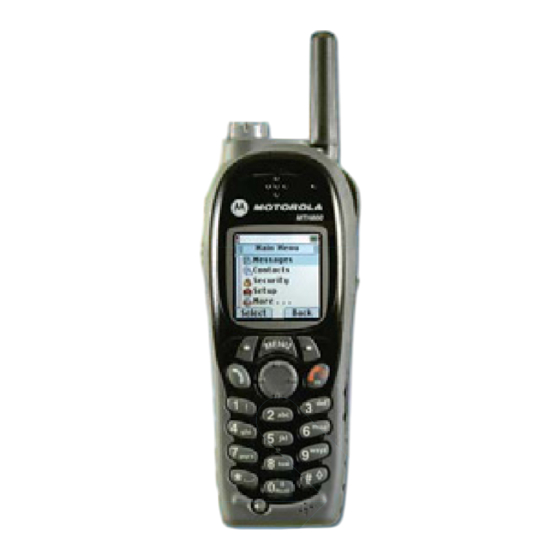 Motorola MTH800 Guide D'utilisation