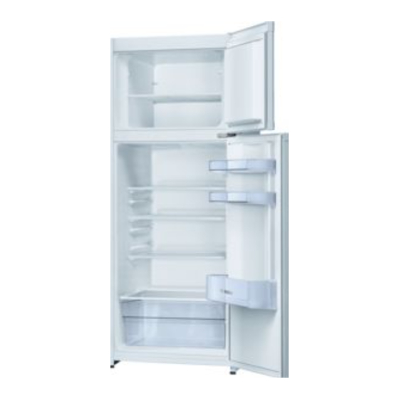 Bosch KDV Série Mode D'emploi
