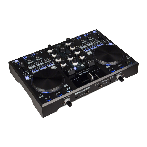 JB Systems DJ-kontroL 2 Mode D'emploi