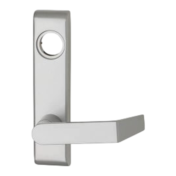 Allegion Falcon 711 Notice D'installation