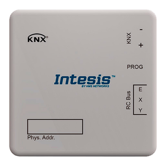 Frigicoll IntesisBox KNX Manuel D'utilisation