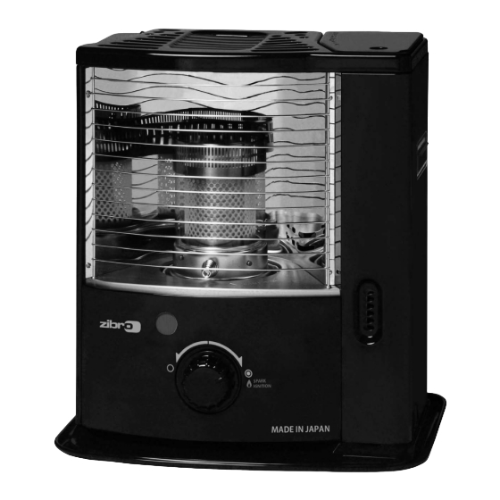 Toyotomi zibro RS 22 Manuel D'utilisation
