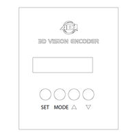 ADJ 3D Vision Encoder Manuel D'utilisation