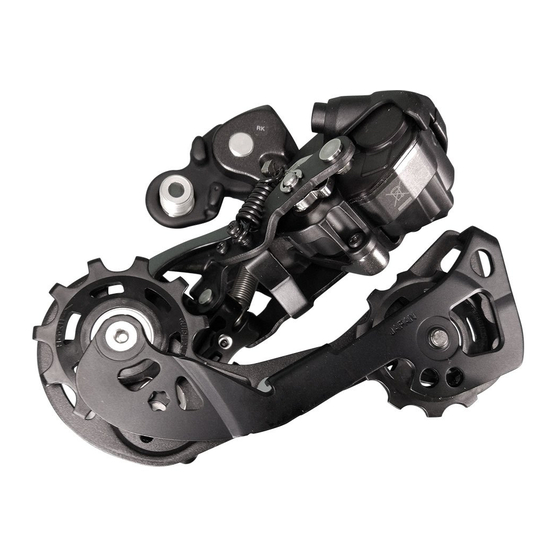 Shimano DEORE XT M8050 Série Manuel Du Produit