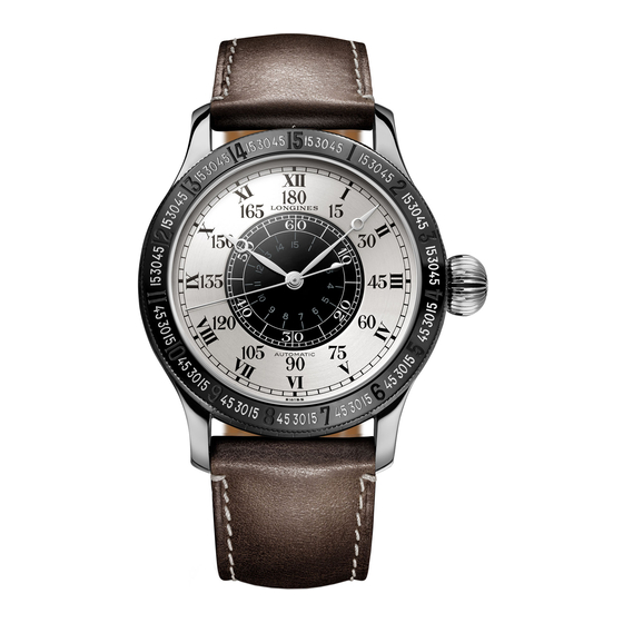 Longines Lindbergh Angle Horaire Mode D'emploi