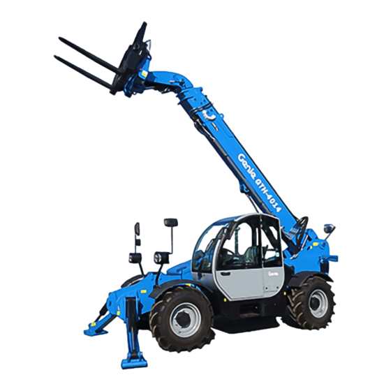 Terex Genie GTH-4014 Manuel De L'opérateur