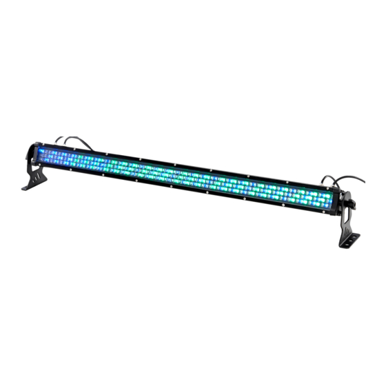 thomann Stairville LED IP Bar 320/8 RGB DMX Notice D'utilisation