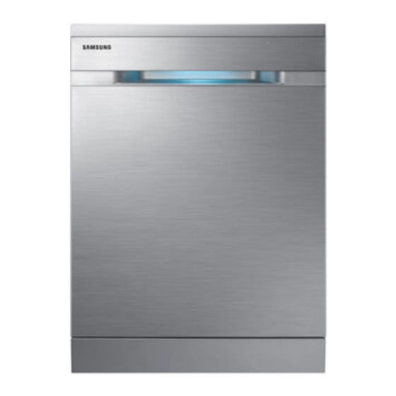 Samsung DW60M9550F Serie Manuel D'utilisation