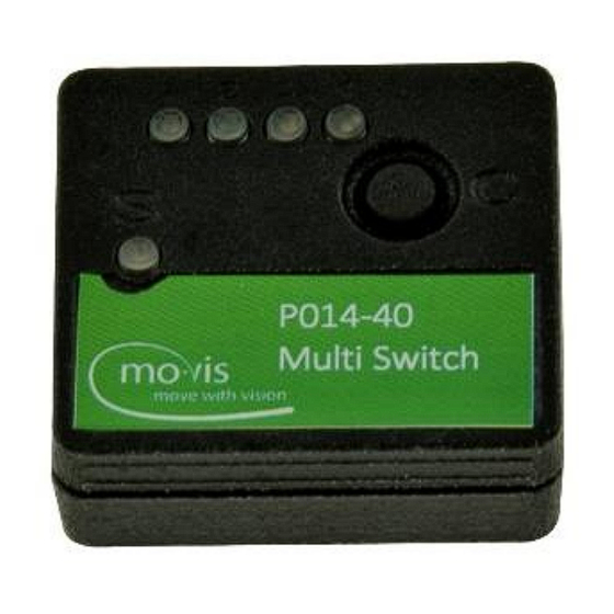 Mo-vis Multi Switch P014-40 Manuel D'installation Et D'utilisation