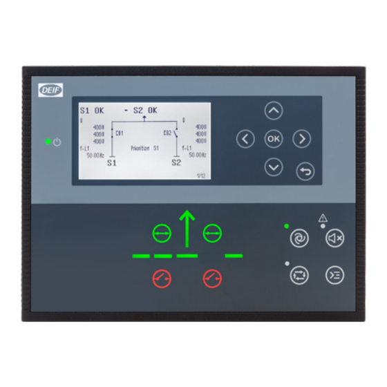 Deif AGC 150 Fiche Technique Et Manuel D'utilisateur