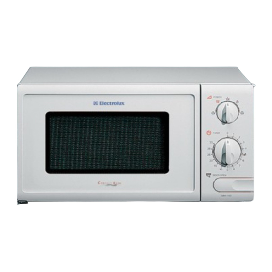Electrolux EMM1100 Mode D'emploi