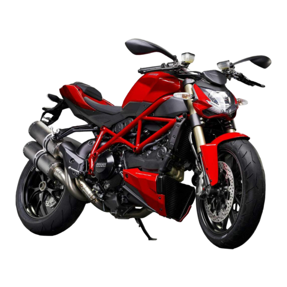 Ducati Streetfighter 848 2015 Manuels