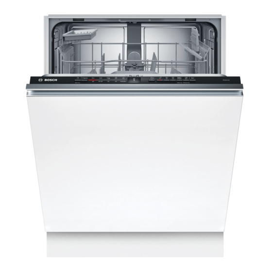 Bosch SMV2HTX02E Manuel D'utilisation