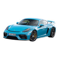 Porsche 718 Cayman GT4 2019 Manuel D'utilisation