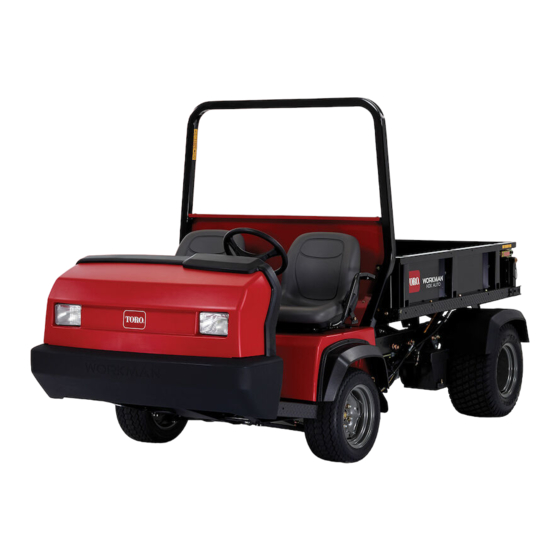 Toro Workman HDX-D Manuel De L'utilisateur