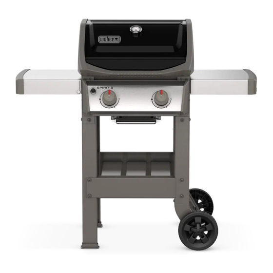 Weber Spirit E210 PREMIUM Guide D'utilisation