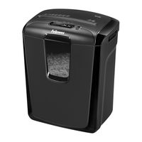 Fellowes Powershred 8C Mode D'emploi