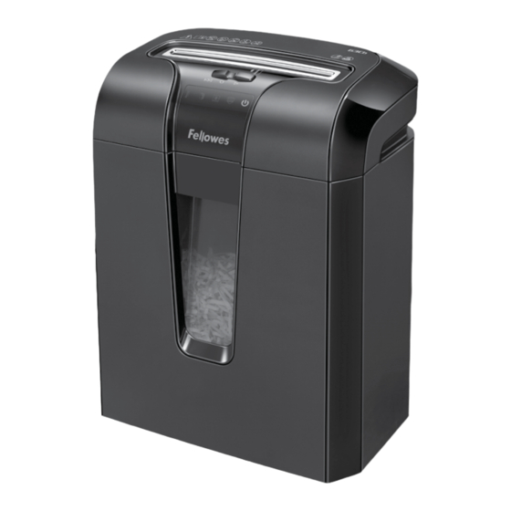 Fellowes POWERSHRED 63Cb Mode D'emploi