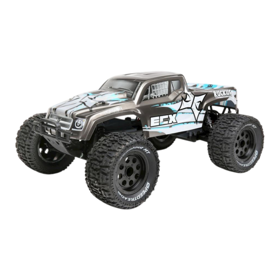 Horizon Hobby ECX RUCKUS Manuel D'utilisation