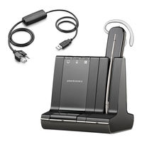 Plantronics Savi W740A-M Guide De L'utilisateur