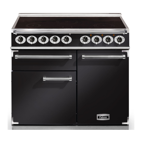 Falcon 1000 DELUXE Induction G5 Mode D'emploi & Instructions D'installation