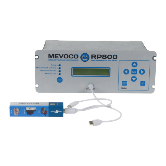 MEVOCO TC Standard RP-800 Manuel