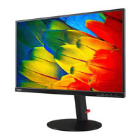 Lenovo ThinkVision T24m-10 Guide De L'utilisateur