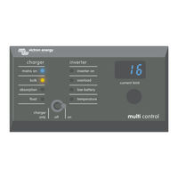 Victron Energy Digital Multi Control 200 GX Mode D'emploi