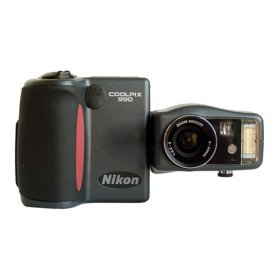 Nikon COOLPIX 990 Guide Rapide